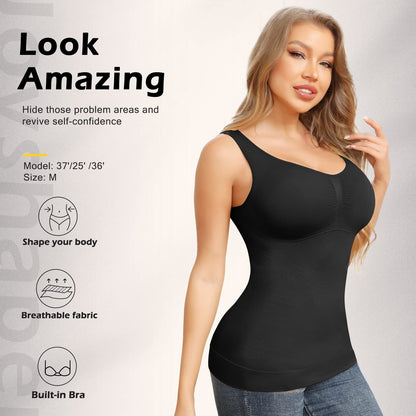 Tank Tops with Integrated Bra